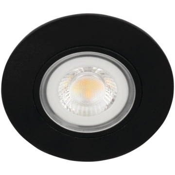 Lampa griesti Kanlux FIZU CCT B, LED, melna krās