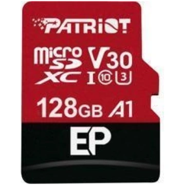 Patriot EP Series 128GB MICRO SDXC V30, up to 100M