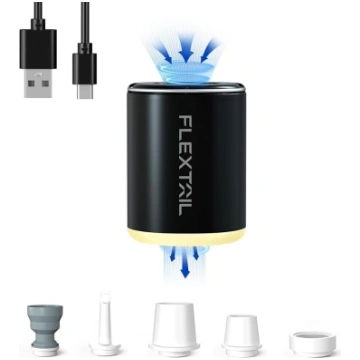 FLEXTAILGEAR Tiny Pump 2X, elektriskais sūknis ar