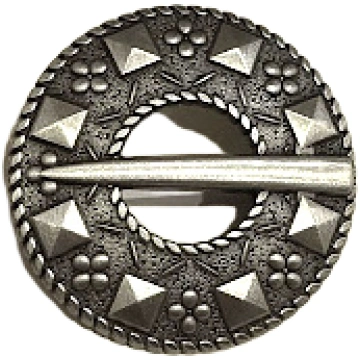 Sakta 3,7 cm "Vidzemniece" (sudraba krāsā) 190801