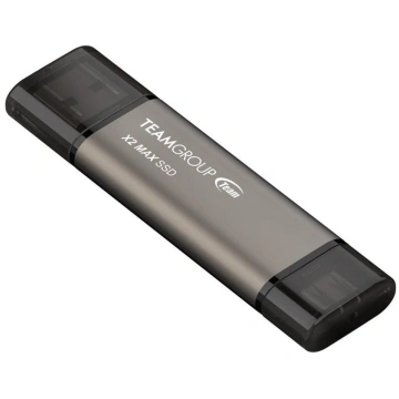 Team Group X2 MAX 1 TB, USB stick titanium/black T