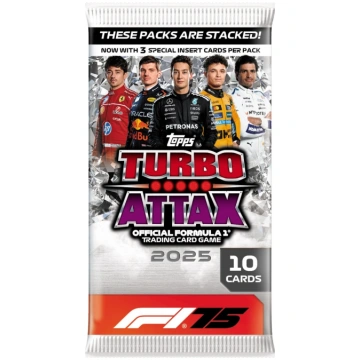 Kolekcionējamās kartes Topps F1 Turbo Attax 2025