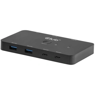 Club3D VIDEO SWITCH KVM USB-C TO HDMI/DUAL CSV-251