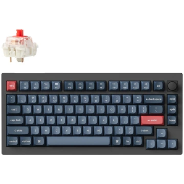 Keychron V1 MAX 75% Bezvadu Mehāniskā Tastatūra /