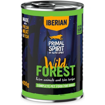 Mitrā barība (konservi) suņiem Alpha Spirit Primal