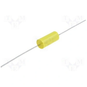 Capacitor: polypropylene; 0.47uF; 400VDC; Ø9.5x20.