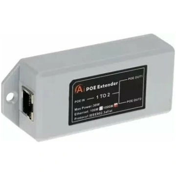 powerline EXTENDER ETHERNET+PoE SPT-POE/2G-POE DEL
