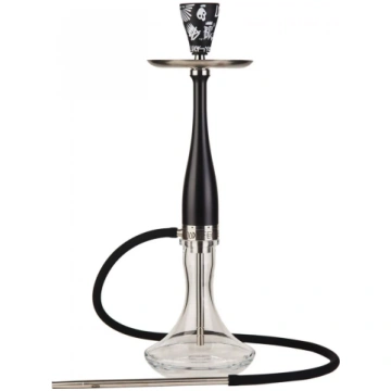 Ūdenspīpe Hooligan Hookah Bat Black - unikāls stil