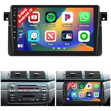 2GB + 32GB Android 11 auto radio BMW E46 1999-2005
