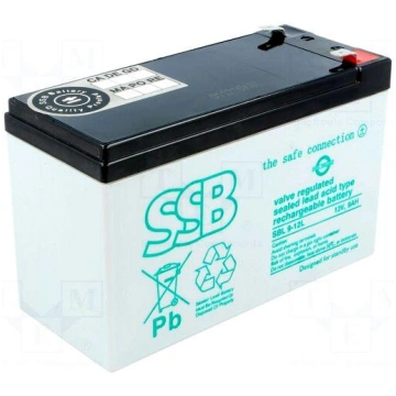 Re-battery: acid-lead | 12V | 9Ah | AGM | maintena