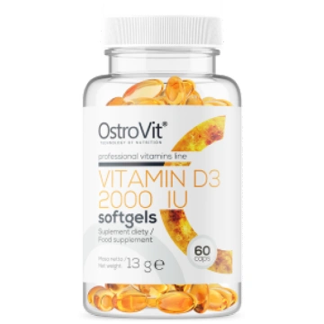Vitamin D3 2000 iu OstroVit 60 softgels