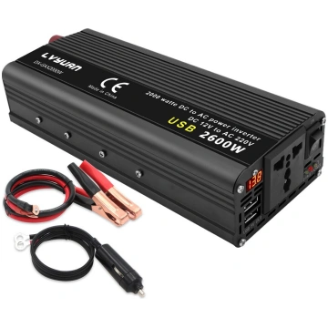 Įtampos keitiklis - inverteris 12V-220V 2600W