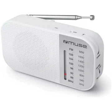 Pārnēsājams radio Muse M-025 RW — analogs FM/MW, b