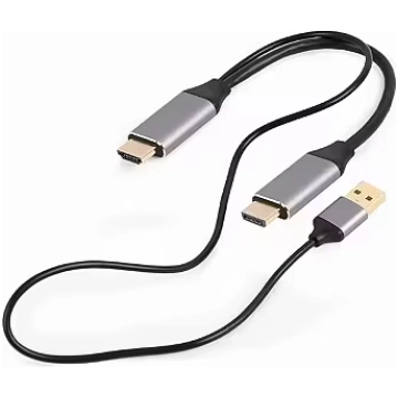 Gembird Active HDMI to DisplayPort/USB Cable, 2m (