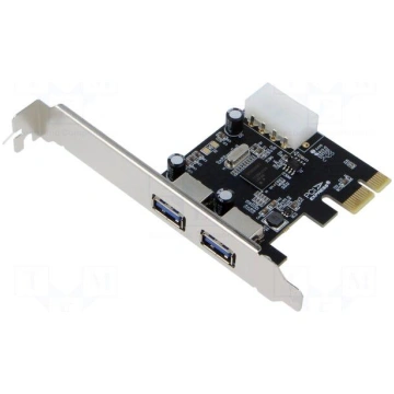 PC extension card: PCIe | MOLEX,PCIe,USB A socket 
