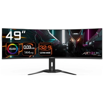 GIGABYTE CO49DQ OLED Curved Gaming Monitor - 5120x