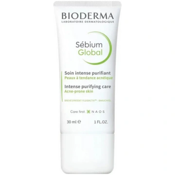 Bioderma Sébium Global Intense Attīrošs krēms 30 m