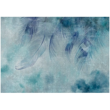 Fototapete Artgeist Blue Cupid 5XLFT2299, 315 cm x