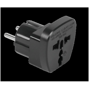 CABLETECH Universālais ceļojumu AC adapteris EU, U