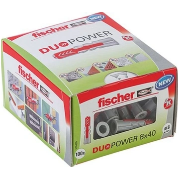 Fischer DUOPOWER 8x40 LD 100pcs 535455