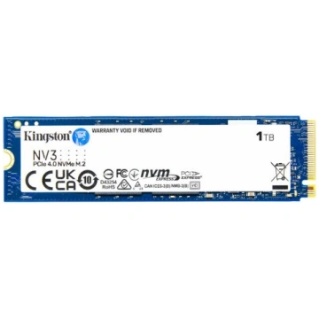 Kingston SSD NV3 1000 SSD form factor M.2 2280 Sol