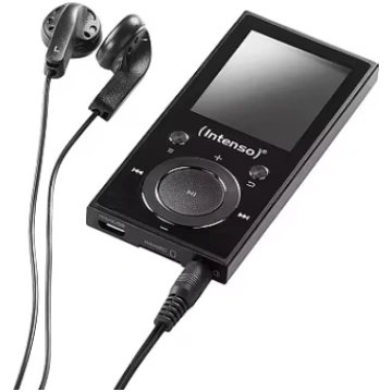 Intenso MP3 Player 16GB, Black (3717470)