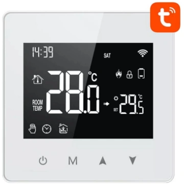 Viedais termostats Avatto ZWT198 ZigBee TUYA – tel