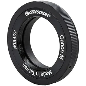 Celestron 93407 Canon M-Mount T veida gredzens ar