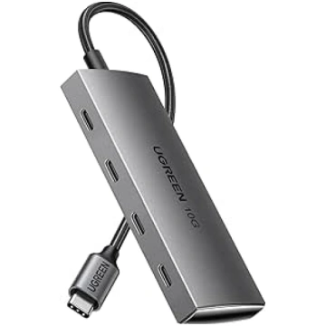 UGREEN USB C Hub 10 Gbps, Adapter with 4 USB C 3.2