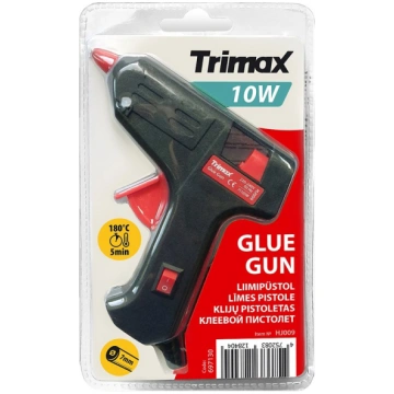 Līmes pistole TRIMAX 10W, D-7 mm, Melna