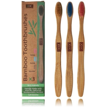 Xpel Xoc Bamboo Toothbrush bambusa zobu birstes - 