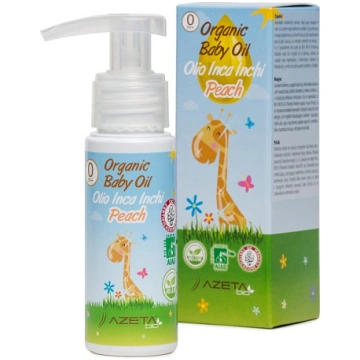 AZETABIO masāžas eļļa ar persiku aromātu ar saldo 