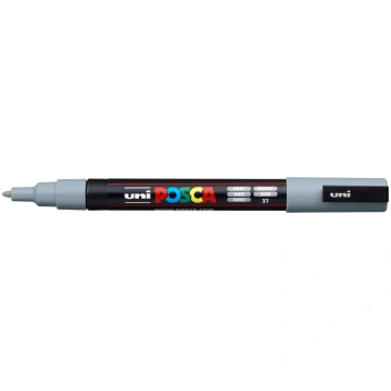 Marķieris ūdens bāzes UNI Posca PC-3M pelēks (37)