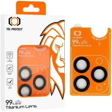 TEL PROTECT Tempered glass, titanium lens, 99% AR 