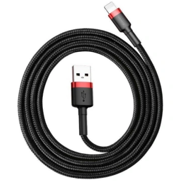 Baseus Cafule USB Lightning Cable 2.4A 1m (Red+Bla