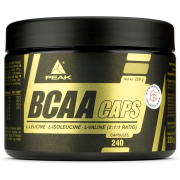 BCAA Caps Peak 240 kapsulas