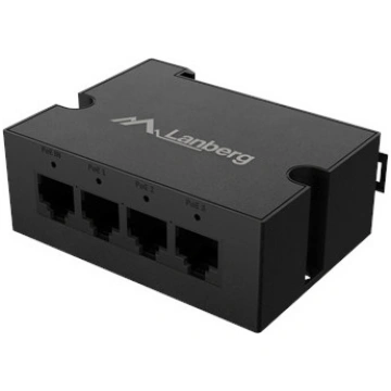 Lanberg Switch Din-Ge4-Bt-90w 1xIn 3xOut 1GB PoE E