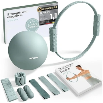 NEOLYMP Pilates komplekts mājām – Pilates bumba, P