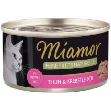 Miamor Feine Fillets Naturelle Thun&Krebs 80g - tu