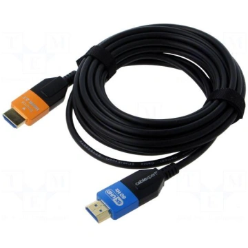 Cable | HDMI plug,both sides | PA | 10m | black | 