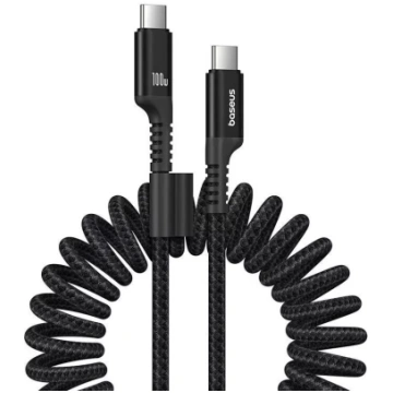 USB-C uz USB-C kabelis Baseus 1 m, 100 W, 480 Mb/s