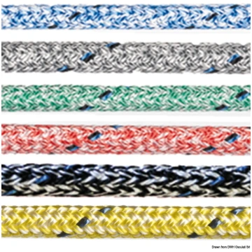 Marlow Doublebraid marble blue 14 mm (06.423.14BL)