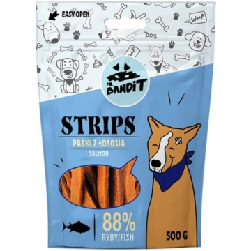 Mr. Bandit Strips laša strēmeles suņiem, 500 g