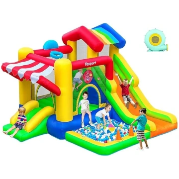 FBSPORT Bouncy pils bērniem iekštelpās un ārpus te