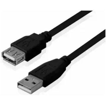 Brackton USB-A uz USB-A kabelis 2m melns