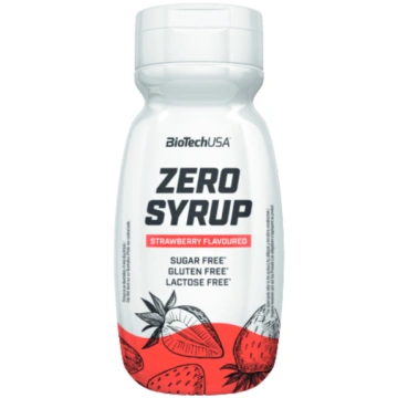 Zero Syrup 320 ml BioTech Strawberry