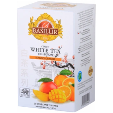 Tēja baltā Basilur Premium White Tea Mango & Orang